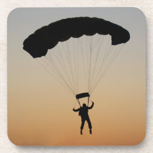 Skydiver Parachute at Sunset Sky Diver Coaster
