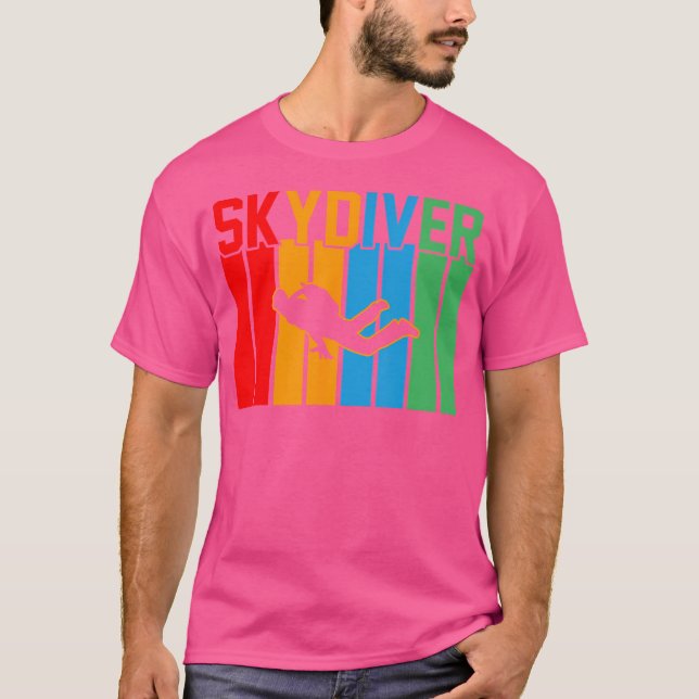 Skydiver Skydiving T-Shirt (Front)
