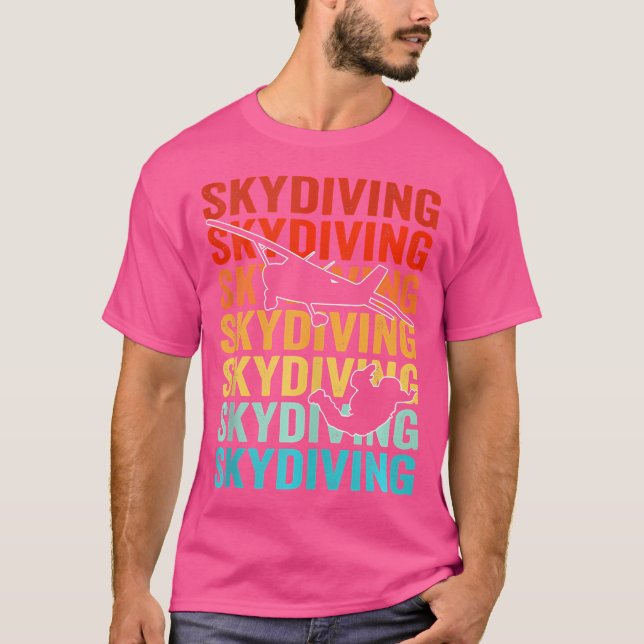 Skydiver Skydiving T-Shirt (Front)