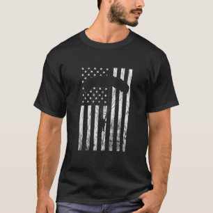 Skydiving American Skydiver Paragliding Parachutin T-Shirt