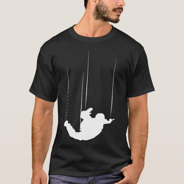 Skydiving And Free Falling T-Shirt (Front)