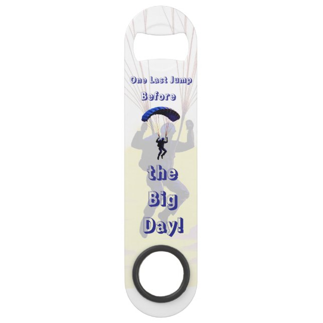 Skydiving Bachelor Party Funny Adventure Theme (Front)
