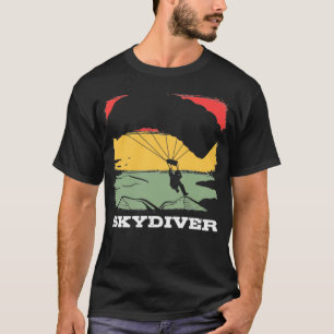 Skydiving Basejumper Paragliding Aerial Sports T-Shirt