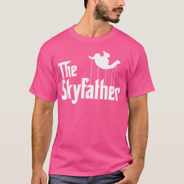 Skydiving Dad For Skydivers T-Shirt (Front)