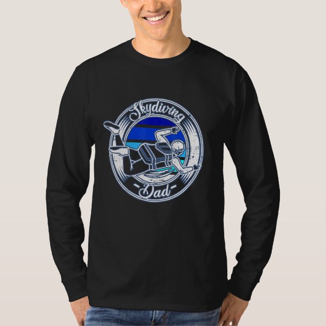 Skydiving Dad T-Shirt (Front)