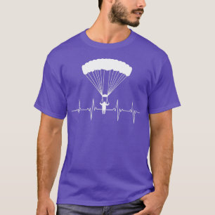 Skydiving ECG  T-Shirt