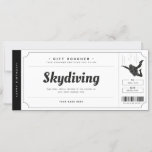 Skydiving Gift Ticket Voucher Certificate<br><div class="desc">EDITABLE. Gift your loved ones a Skydiving Experience! Perfect for birthdays and anniversaries. Personalise your voucher today! For a custom voucher/certificate,  please send me a message.</div>