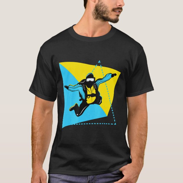 Skydiving Graphic T-Shirt (Front)