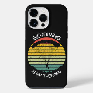 Skydiving Is My Therapy iPhone 14 Pro Max Case