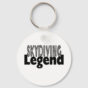 Skydiving Legend Key Ring