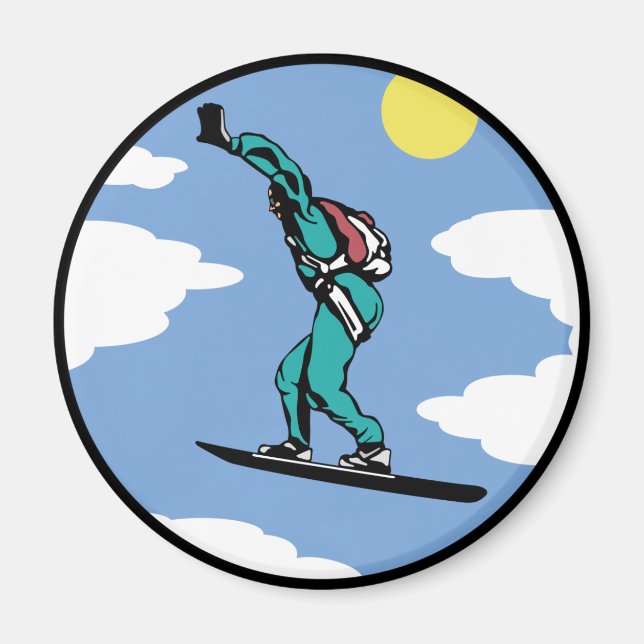 Skydiving Magnet (Front)