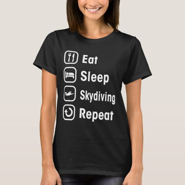 Skydiving new T-Shirt (Front)