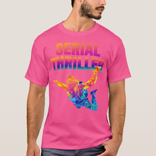 Skydiving Parachuting T-Shirt (Front)