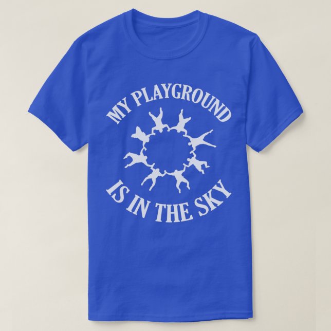 Skydiving Playground T-Shirt (Design Front)