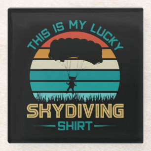 Skydiving School Portland Glass Coaster