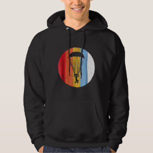 Skydiving Sky Diving Retro Gift Coach Vintage Styl Hoodie