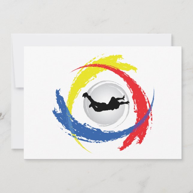 Skydiving Tricolor Emblem (Front)