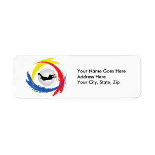 Skydiving Tricolor Emblem