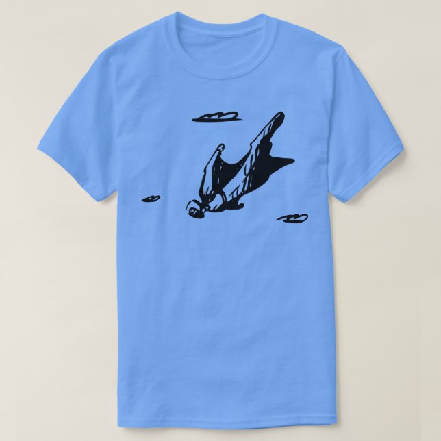 Skydiving Wingsuit T-Shirt (Design Front)