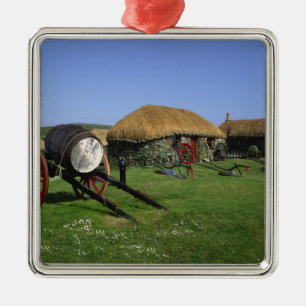 Skye Museum, Kilmuir, Isle of Skye, Highlands, Metal Tree Decoration