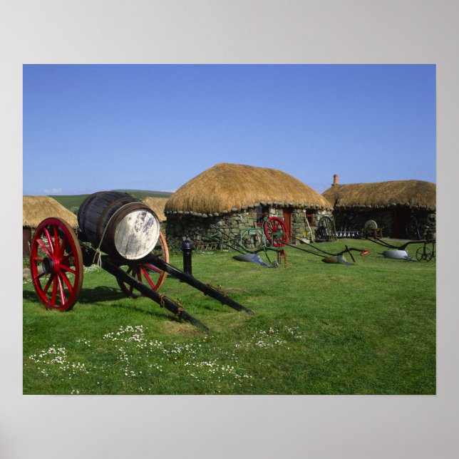 Skye Museum, Kilmuir, Isle of Skye, Highlands, Poster (Front)