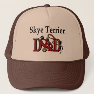 Skye Terrier Dad Gifts Trucker Hat