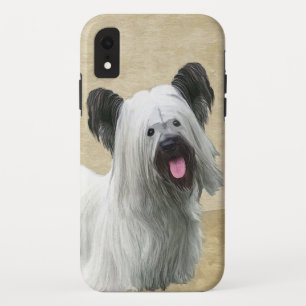 Skye Terrier Painting - Cute Original Dog Art Case-Mate iPhone Case
