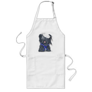 Skye Terrier Sailor Long Apron