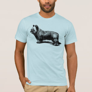 Skye Terrier vintage art T-Shirt