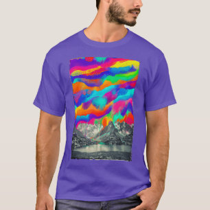 Skyfall Melting Northern Lights T-Shirt
