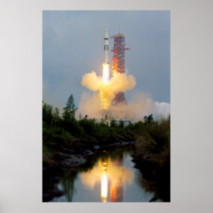 Skylab 2 Launch Poster