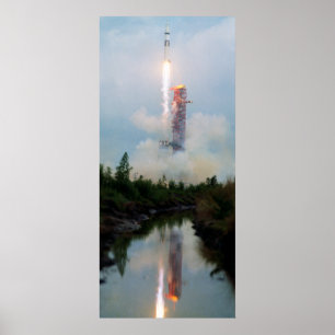 Skylab 2 Launch Poster