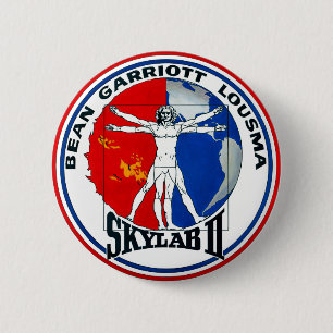 Skylab 2 Mission Patch 6 Cm Round Badge