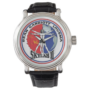 Skylab 2 Vitruvian Man Mission Patch Logo Watch