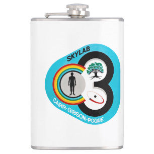 Skylab 3-Patch Hip Flask