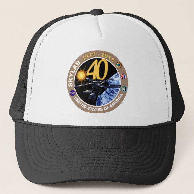SKYLAB:  40th Anniversary Logo! Trucker Hat (Front)