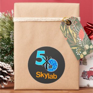 Skylab 50th Anniversary Shirt Classic Round Sticker