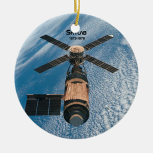 Skylab Space Station Ceramic Tree Decoration
