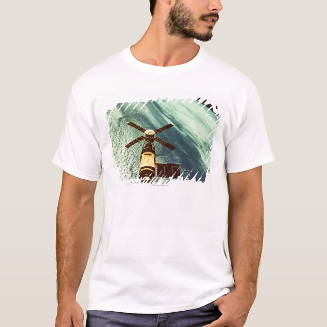Skylab Space Station in Space T-Shirt (Front)