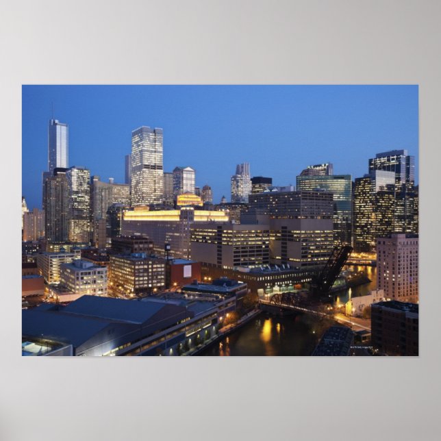 Skyline and River Poster (Front)