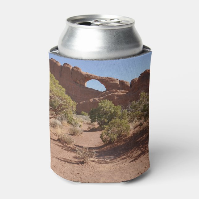 Skyline Arch at Arches National Park Can Cooler (Can Front)