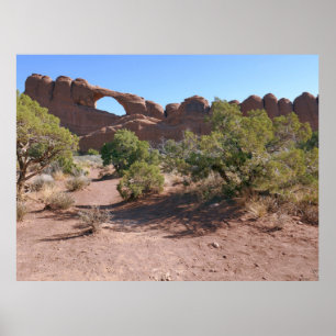 Skyline Arch at Arches National Park Poster