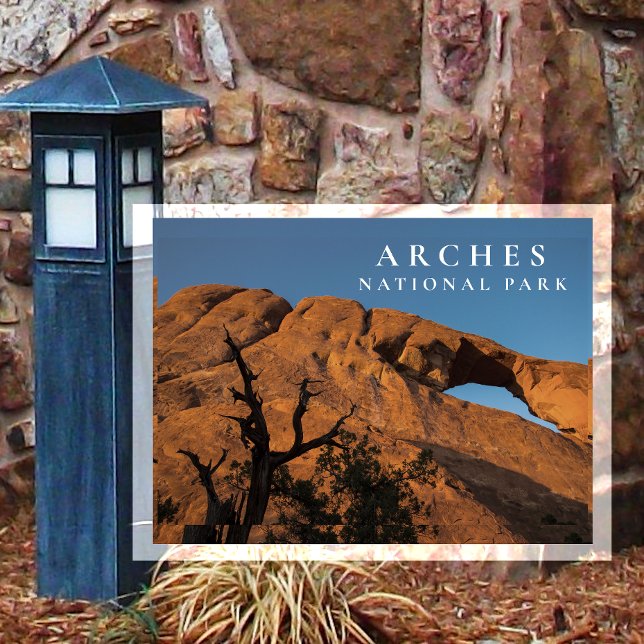 Skyline Arch,  Looking Up Arches National Park Postcard (Creator Uploaded)