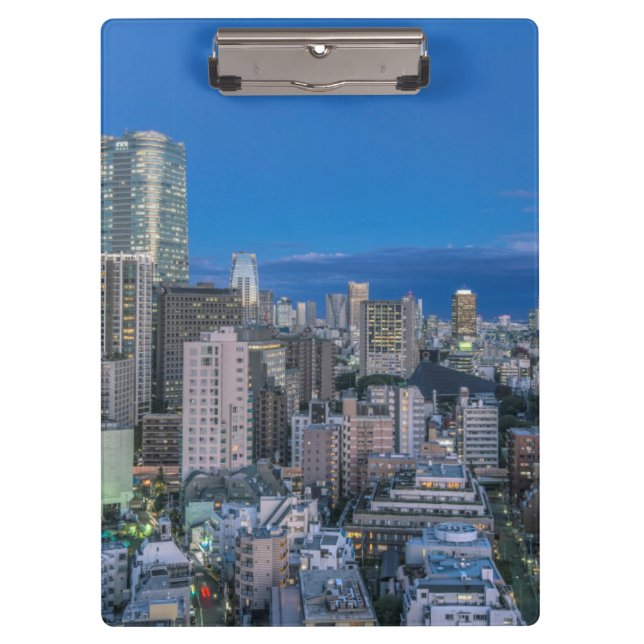 Skyline at twilight clipboard (Front)