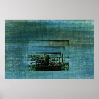 Skyline - bay of Copenhagen Poster