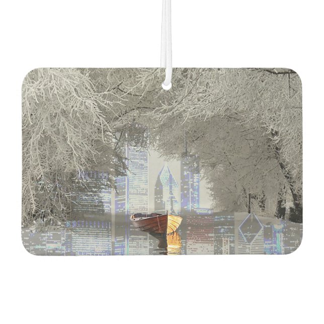 Skyline Car Air Freshener (Front)