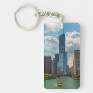 Skyline Chicago Key Ring