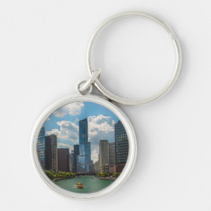 Skyline Chicago Key Ring