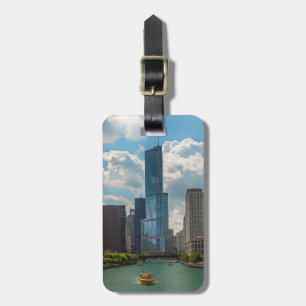 Skyline Chicago Luggage Tag