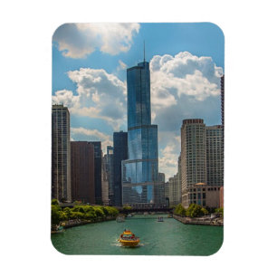 Skyline Chicago Magnet